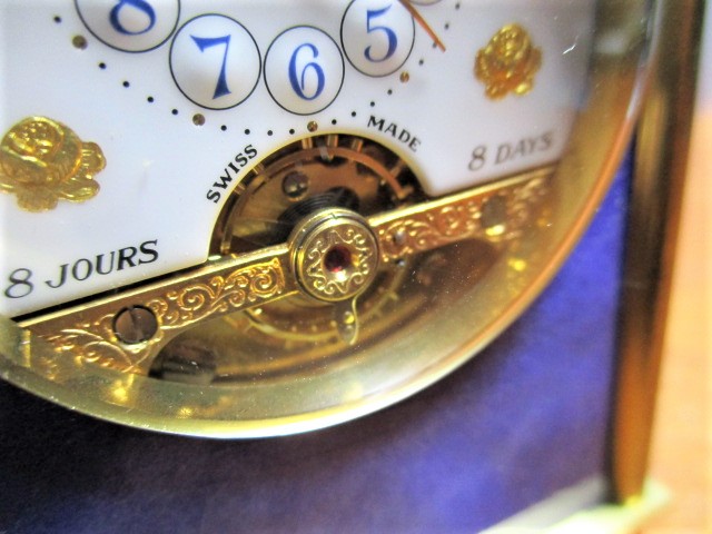Hebdomas　Carriage clocks　ヘブドマス　キャリッジクロック　８日巻き枕時計　19　Cal.102